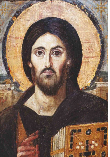 Kartka - Pantokrator z Synaju