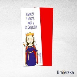 Zakładki dla dzieci - św. Jadwiga (100 szt.)