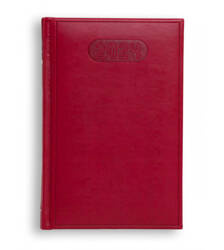 Terminarz B6 PRINT 2024 - czerwony ciemny