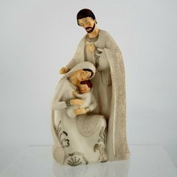 Szopka Bożonarodzeniowa - Święta Rodzina 17 cm