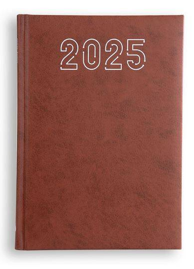 A5 STANDARD 2025 - brązowy