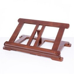 Pulpit drewniany brązowy