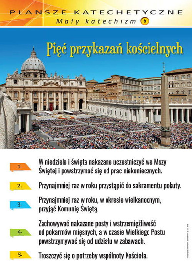 Plansze katechetyczne - mały katechizm