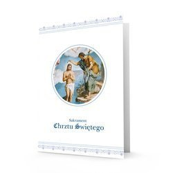 Teczka Sakrament Chrztu Świętego A5