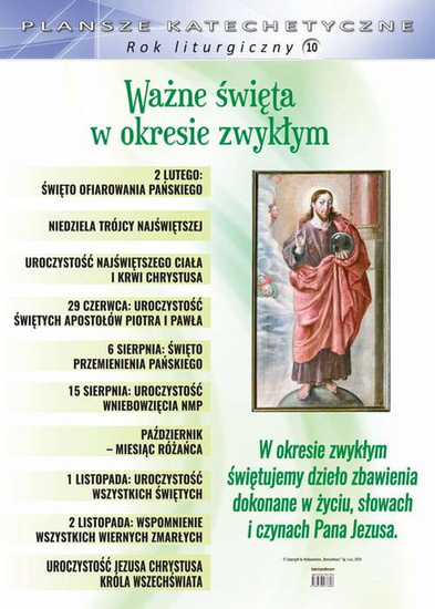 Plansze katechetyczne - rok liturgiczny