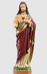 Figura - Serce Pana Jezusa 52 cm