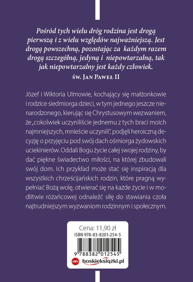 Różaniec z błogosławioną rodziną Ulmów