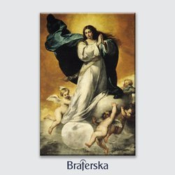 Obraz drukowany - Matka Boska z aniołami