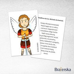 Obrazki dla dzieci. Święty Michał Archanioł.