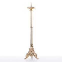 Lichtarz - mosiądz - 100cm