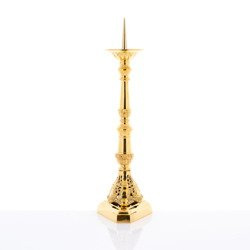 Lichtarz - mosiądz - 43 cm