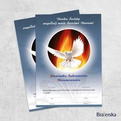 Pamiątka Sakramentu Bierzmowania