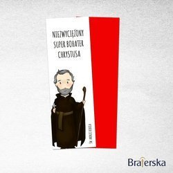 Zakładki dla dzieci - św. Andrzej Bobola (100 szt.)