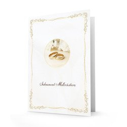 Teczka Sakrament Małżeństwa A4 - 10 szt.