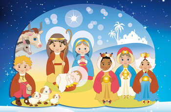 Puzzle Boże Narodzenie - Dla dzieci