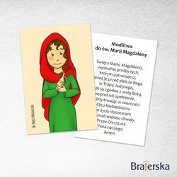 Obrazki dla dzieci. Św. Maria Magdalena