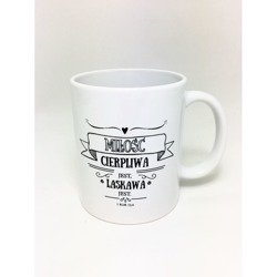 Kubek Miłość cierpliwa jest