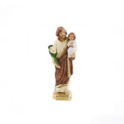 Figurka - św. Józef z Dzieciątkiem - 7,5 cm