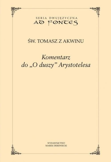 Komentarz do "O duszy" Arystotelesa