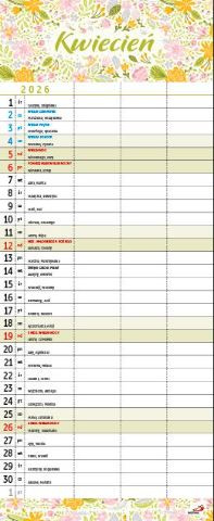 Kalendarz 2026 - Rodzinny MINI