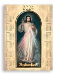 Kalendarz 2024 - plk. średni -"Jezus Miłosierny"