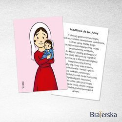 Obrazki dla dzieci. Św. Anna