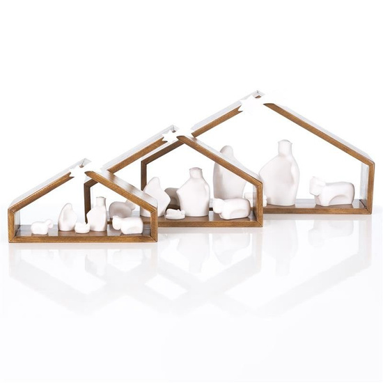 Szopka bożonarodzeniowa - Alabaster 