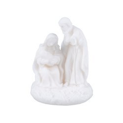 Szopka bożonarodzeniowa - Święta Rodzina - Alabaster