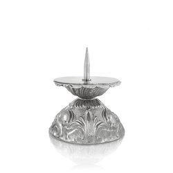 Lichtarz - mosiądz - nikiel - 7,5 cm