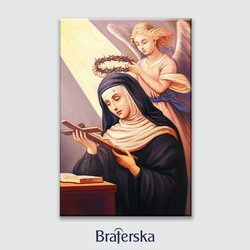 Obraz drukowany - Święta Rita