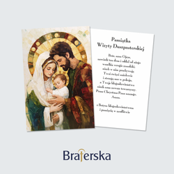 Obrazki kolędowe (50 szt.) - Mozaikowa Święta Rodzina