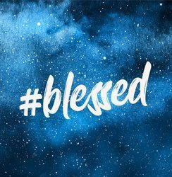 Kartka Braterska - #blessed nocne niebo