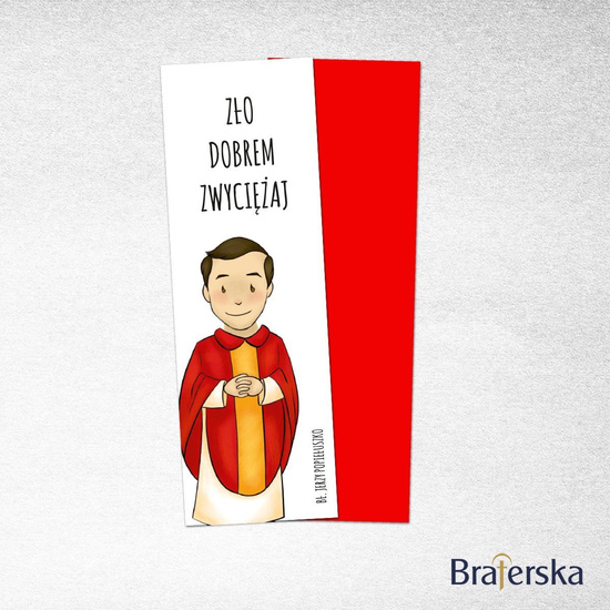 Zakładki dla dzieci - bł. Jerzy Popiełuszko (100 szt.)