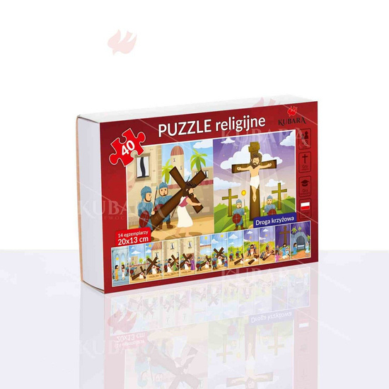 Puzzle religijne - Droga Krzyżowa