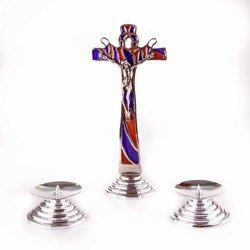 Komplet kolędowy witraż 21,5 cm