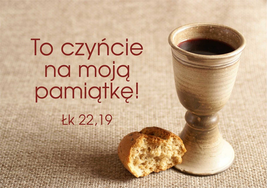 Kartka Braterska - To czyńcie na moją pamiątkę!