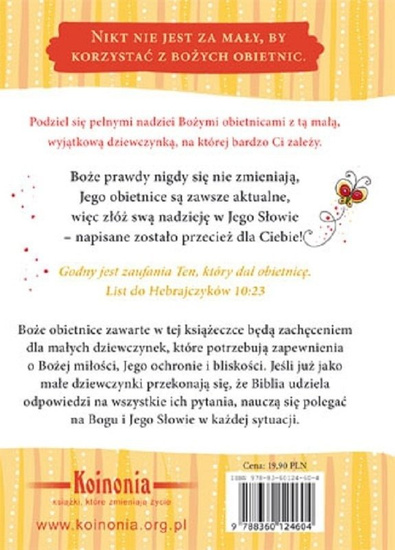 Boże obietnice dla dziewczynek