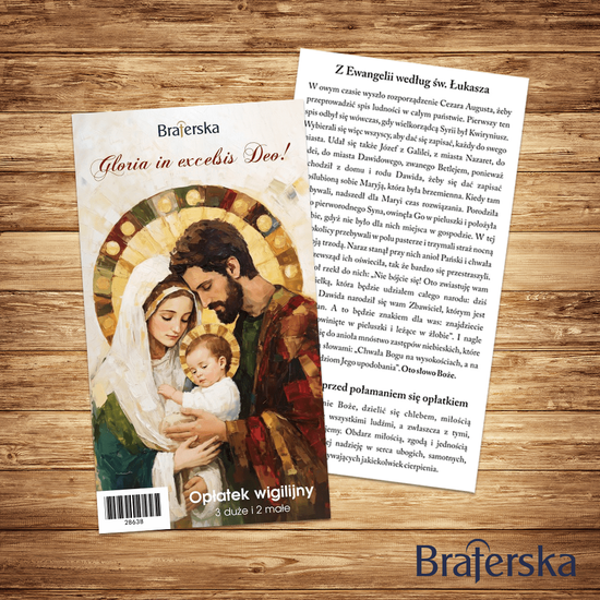 Opłatek wigilijny - komplet 