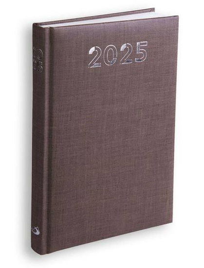 Terminarz A5 CARIBE 2025 – brązowy