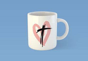 Kubek ceramiczny - Idź i kochaj!