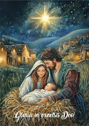 Kartka Bożonarodzeniowa Braterska