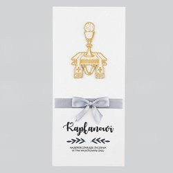 Kartka Kapłanowi - srebrny