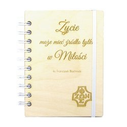 Notes A5 - Życie może mieć źródło tylko w Miłości