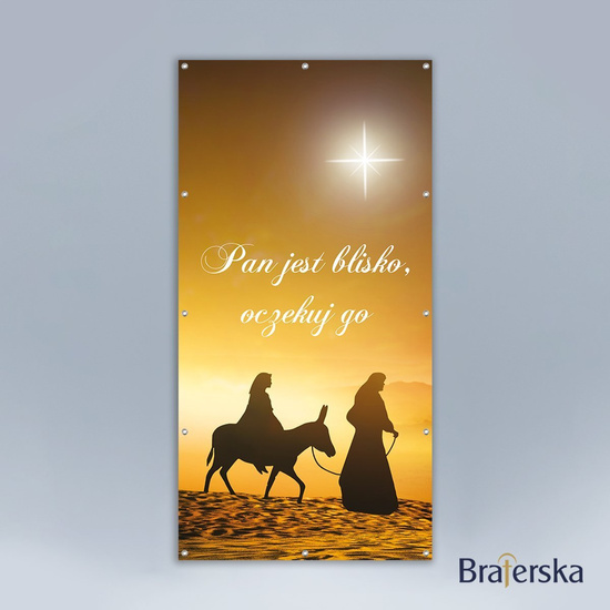 Baner - Adwent Pan jest blisko oczekuj Go