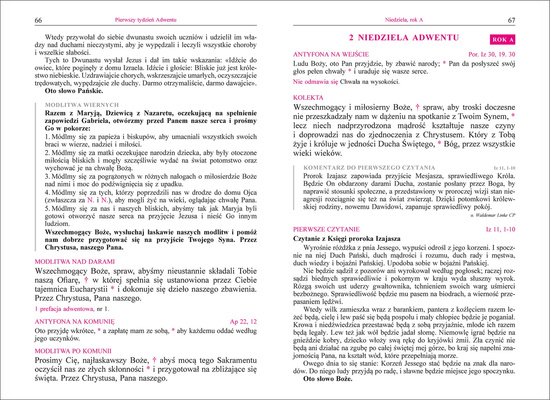 Mszał z lekcjonarzem i komentarzami