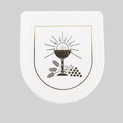 Pudełko na różaniec komunijny - biały