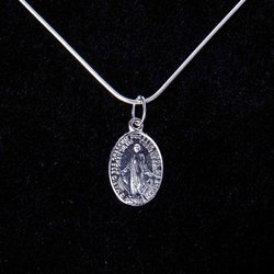 Medalik Matka Boża Niepokalana - srebrny