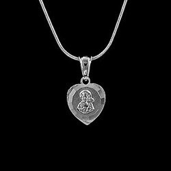 Medalik Matka Boża Częstochowska -srebrny