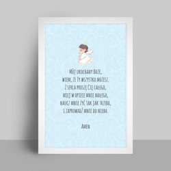 Obraz dla dzieci z modlitwą