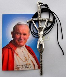 Krzyż papieski - bierzmowanie